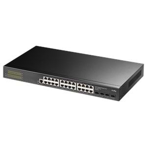 CUDY GS2024S2 24 Port 10/100/1000 Yönetilebilir (L2) 4 SFP (1GB) Rack mount Switch