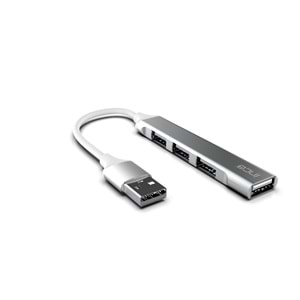 INCA IUSB-04T USB 3.0 +3*USB 2.0 Slim Aluminyum Kasa USB Çoklayıcı