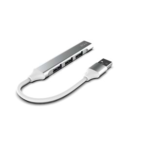 INCA IUSB-04T USB 3.0 +3*USB 2.0 Slim Aluminyum Kasa USB Çoklayıcı