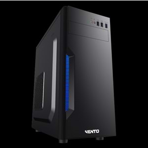 VENTO TA-K61 650W 80+ Siyah-Gümüş Mid Tower ATX Kasa