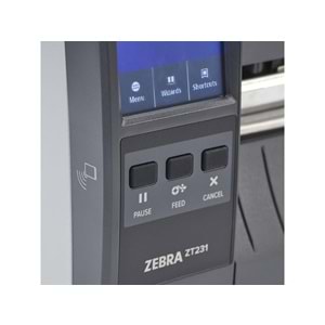 ZEBRA ZT231 Thermal + Thermal Transfer Seri + Usb + Ethernet 203 dpi Barkod Yazıcı