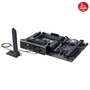 ASUS TUF GAMING Z890-PLUS WIFI Z890 DDR5 (Vga Yok) GLan 2.5G ATX HD DP TND US3 M2 WİFİ7 BT 1851p Anakart