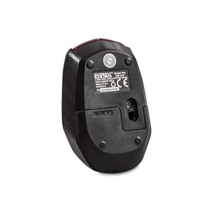 EVEREST KM-218 USB Kablosuz 2.4Ghz Kırmızı Kumaş Yüzey Mouse