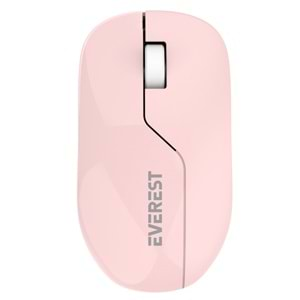 EVEREST SMW-973 USB Kablosuz 2.4Ghz Pembe Mouse