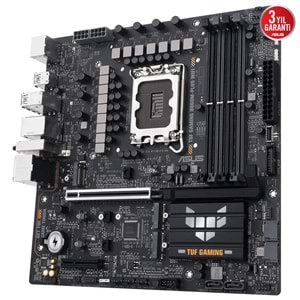 ASUS TUF GAMING B860M-PLUS WIFI B860 DDR5 (Vga Yok) GLan 2.5G mATX HD DP TYP-C WF7 BT M2 1851p Anakart