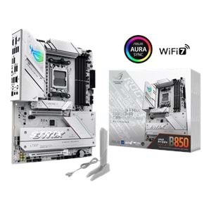 ASUS ROG STRIX B850-A GAMING WIFI B850 DDR5 (Vga Yok) GLan 2.5G ATX HD DP TYP-C WF7 BT M2 AM5 AMD Anakart
