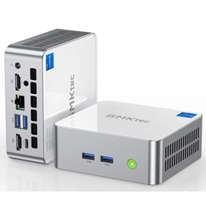 GMKtec M3 GTC-M3 i5-12450H 16GB 512GB SSD W11P Gümüş Mini Bilgisayar