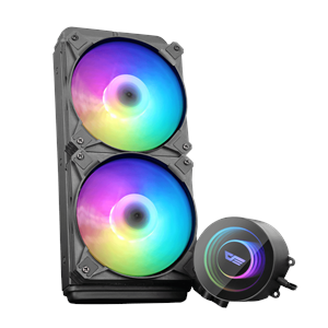 AIGO DX240 V2.6 1700/1851/1200/AM5/ 240 mm ARGB Siyah Sıvı Soğutma