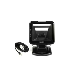 PERKON PS5700+ 1D/2D Karekod USB Masa Tipi Kablolu Barkod Okuyucu
