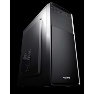 VENTO VS120S 300W Siyah Mid Tower ATX Kasa
