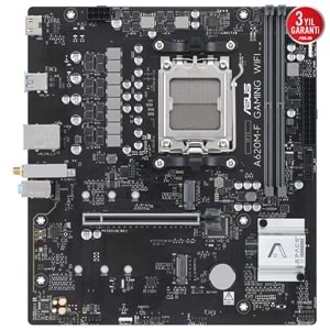ASUS A620M-F GAMING WIFI A620 DDR5 (Vga Yok) GLan 2.5G ATX HDMI WIFI6 BT AM5 AMD Anakart
