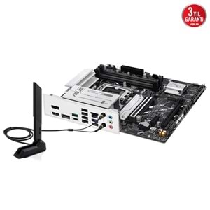 ASUS PRIME B860M-A WIFI B860 DDR5 (Vga Yok) GLan 2.5G mATX HD DP WIFI6 BT M2 TYP-C RGB 1851p Anakart