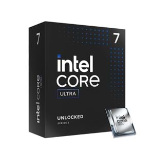 INTEL (15.Nesil) Arrow Lake Ultra 7 265K 3.3GHz ~ 5.5GHz 36MB 1851p İşlemci Box (Fansız)