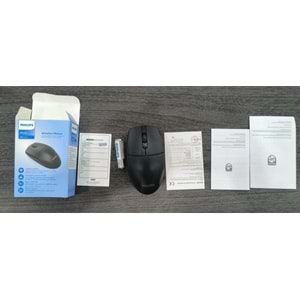PHILIPS SPK7347 2.4Ghz Kablosuz 1200dpi siyah Mouse