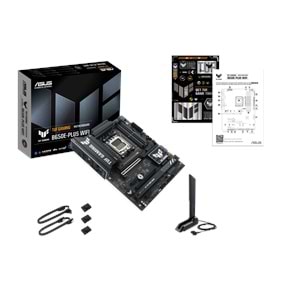 ASUS TUF GAMING B650E-PLUS WIFI B650 DDR5 (Vga Yok) GLan 2.5G ATX HD DP WIFI BT M2 RGB AM5 AMD Anakart