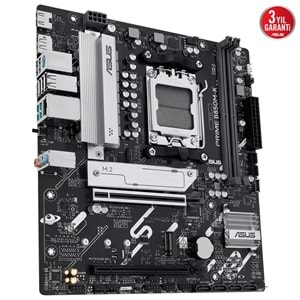 ASUS PRIME B850M-K B850M DDR5 (Vga Yok) GLan 2.5G mATX HD DP M2 AM5 AMD Anakart