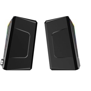 LECOO DS104 6W Siyah RGB Aydınlatmalı Hoparlör
