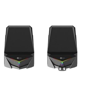 LECOO DS104 6W Siyah RGB Aydınlatmalı Hoparlör