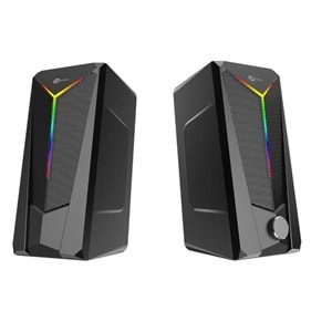 LECOO DS104 6W Siyah RGB Aydınlatmalı Hoparlör