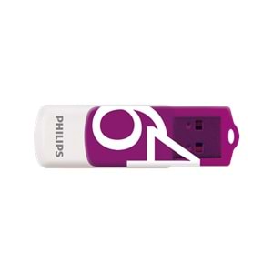PHILIPS FM64FD05B/00 64GB USB2.0 Mor/Beyaz USB Bellek