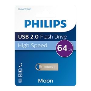 PHILIPS FM64FD160B/00 64GB USB2.0 Metal USB Bellek