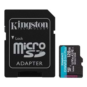 KINGSTON SDCS3/128GB Class10 128GB 150MB/s MicroSD Kart Bellek