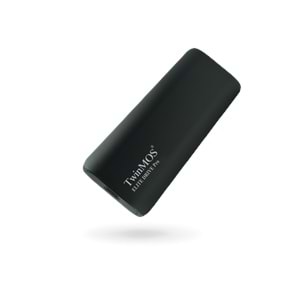 TWINMOS PSSD2TBEDP 2TB (1100/1050MB/s) Type-C USB Koyu Gri Taşınabilir SSD Harddisk
