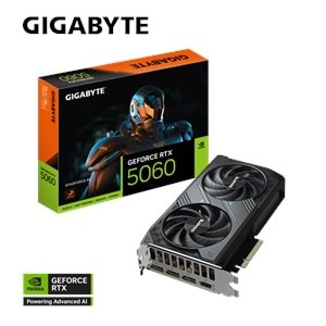 GIGABYTE RTX5060Ti GV-N506TWF2MAX OC-16GD 16GB Nvidia RTX5060Ti GDDR7 128bit HDMI 3xDP 16x Ekran Kartı