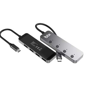 BİX BX20HB 4 Port Type-C to USB 3.2 Hub Çoklayıcı