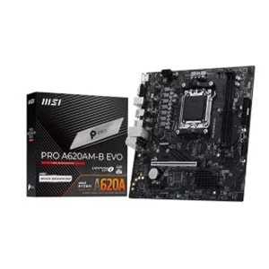 MSI PRO A620AM-B EVO A620 DDR5 Vga GLan mATX HDMI M2 USB3.2 AM5 AMD Anakart