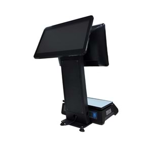 JETVIEW TERAZİPOS-1011V 15.6- ONLINE TERAZİ ÇİFT EKRAN İ5 