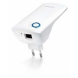 TP-LINK TL-WA850RE 1xMbit port 300 Mbps 2 Anten Priz Tipi Wi-Fi Menzil Genişletici