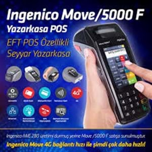 INGENICO MOVE5000F MOBİL YAZARKASA (MOF50BX)