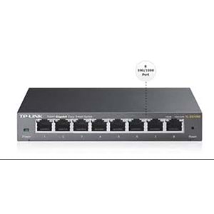 HUB-TP-LINK 8 PORT TL-SG108 10/100/1000 METAL