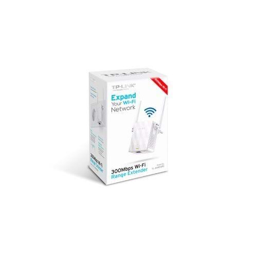 TP-LINK TL-WA855RE 1xMbit port 300 Mbps 2 Anten Priz Tipi Wi-Fi Menzil Genişletici
