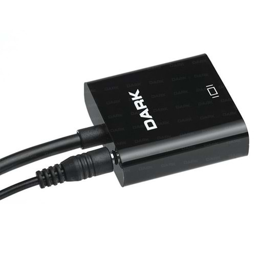 DARK DK-HD-AHDMIXVGA HDMI to VGA +SES Dönüştürücü