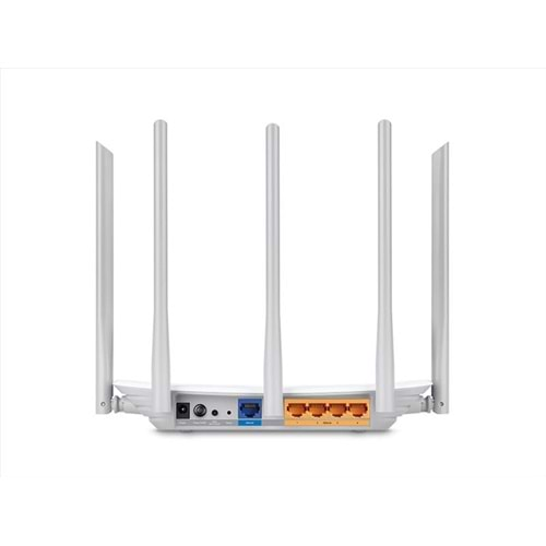 TP-LINK ARCHER C60 5 Port 10/100Mbps AC1350 5 Anten Masaüstü Dual-Band Wi-Fi Router