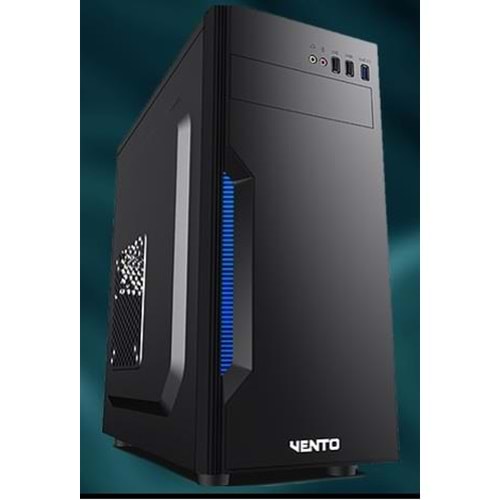 VENTO TA-K61 500W Siyah-Gümüş Mid Tower ATX Kasa