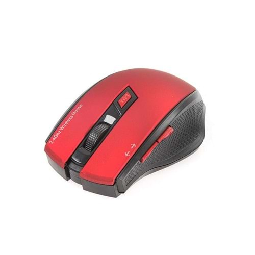 EVEREST SMW-777 USB Kablosuz 2.4Ghz Kırmızı Mouse