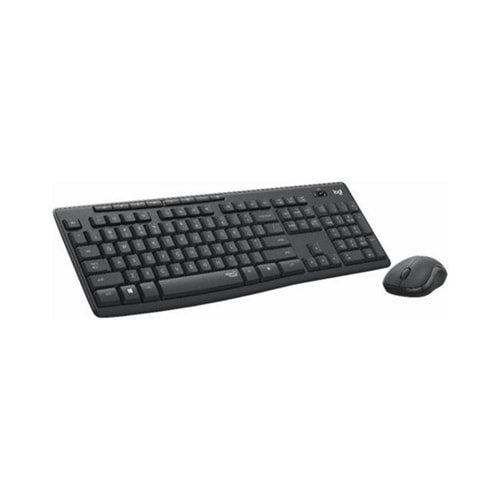 LOGITECH MK295 Q Türkçe Kablosuz Siyah Klavye+ Mouse