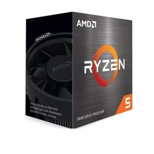 AMD Ryzen 5 5600X (6 Çekirdek) 3.7GHz ~ 4.6GHz 35mb AM4 İşlemci Box (Fan Dahil)