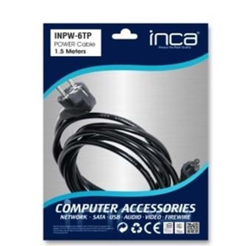 INCA INPW-6TP 1.5 Mt Notebook Power Kablosu