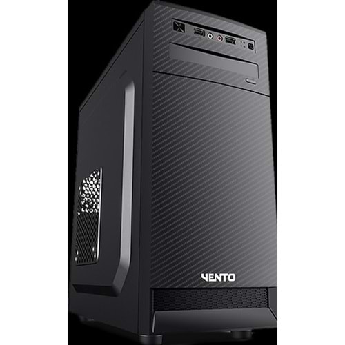VENTO TA-K62 650W Siyah Mid Tower ATX Kasa