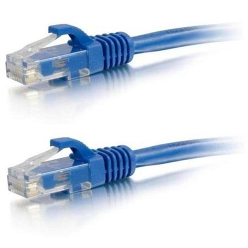 ODS 02R45R45C6UJ1BU0.2A CAT6 UTP LSZH BAKIR 0.20 Metre Mavi Patch Cord