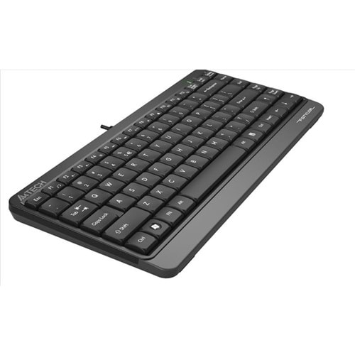 A4 TECH FK11 Q USB Multimedya Mini Gri Klavye