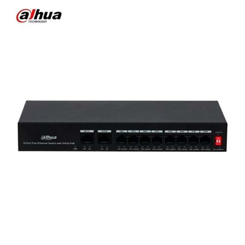 DAHUA PFS3010-8ET-65 8+2 10/100 Yönetilemez 8 port poe 65W