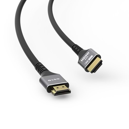 S-LINK SLX-HD4K015 1.5 Mt Metal v2.0 4K (4096*2160) 60Hz HDMI Kablo