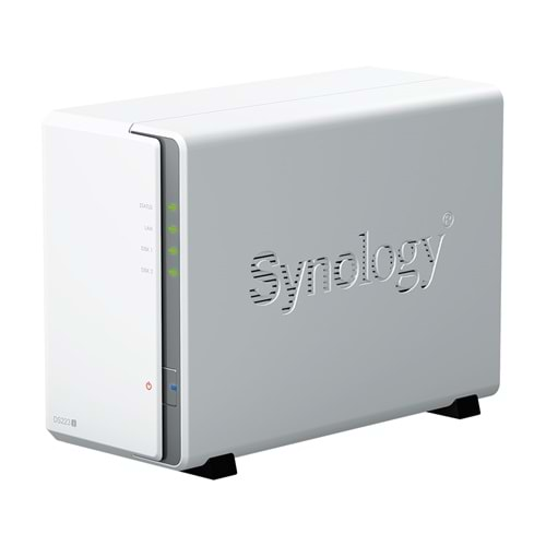 SYNOLOGY DS223J 2 X 3,5 SATA Destegi RAID(0-1) NAS Server