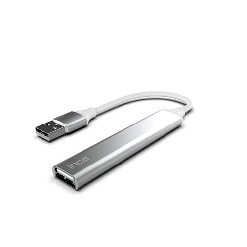 INCA IUSB-04T USB 3.0 +3*USB 2.0 Slim Aluminyum Kasa USB Çoklayıcı