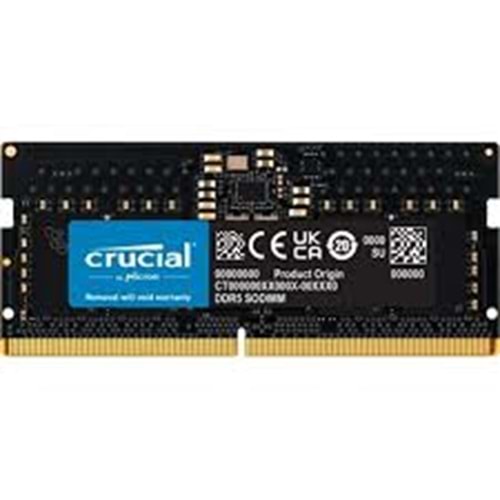 CRUCIAL CT32G56C46S5 32GB (Tek Parça) DDR5 5600MHz Notebook Bellek